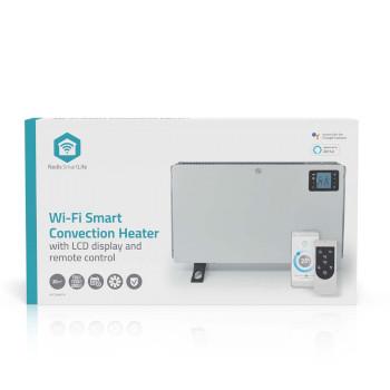 SmartLife Convectorkachel Wi-Fi 2000 W 3 Warmte Standen LCD 5 - Nedis