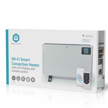 SmartLife Convectorkachel Wi-Fi 2000 W 3 Warmte Standen LCD 5 - Nedis