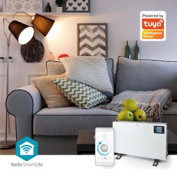 SmartLife Convectorkachel Wi-Fi 2000 W 3 Warmte Standen LCD 5 - Nedis