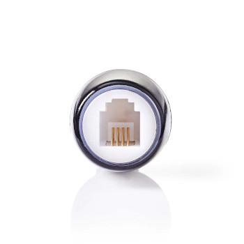 Anti-Twist Telecom-Adapter Type Aansluiting: RJ10 Type adapter: - Nedis