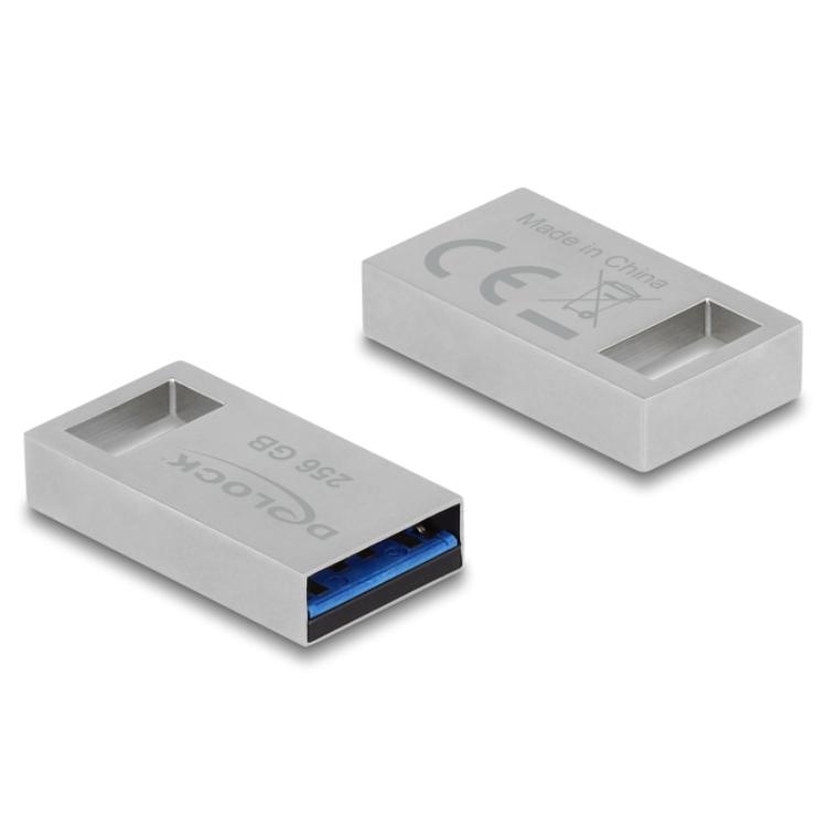 Delock USB 5 Gbps geheugenstick 256 GB - metalen behuizing