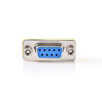 Seriële Adapter Adapter D-SUB 9-Pins Female D-SUB 9-Pins Female - Nedis