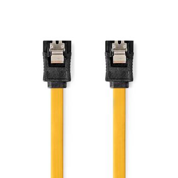 SATA Kabel 6 Gbps SATA 7-Pins Female SATA 7-Pins Female Vernikkeld - Nedis