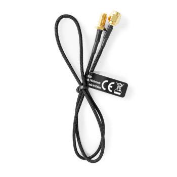 Antennekabel SMA Female SMA Male Verguld 50 Ohm Enkelvoudig - Nedis