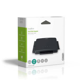 Hardeschijfadapter USB 3.2 Gen1 2.5 / 3.5  IDE + SATA Netvoeding - Nedis