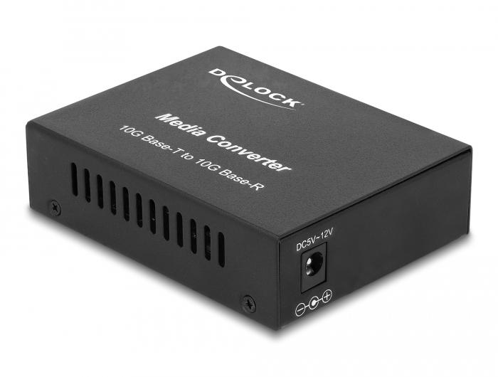 Delock Medienconverter 10GBase-R SFP+ naar 10GBase-T RJ45