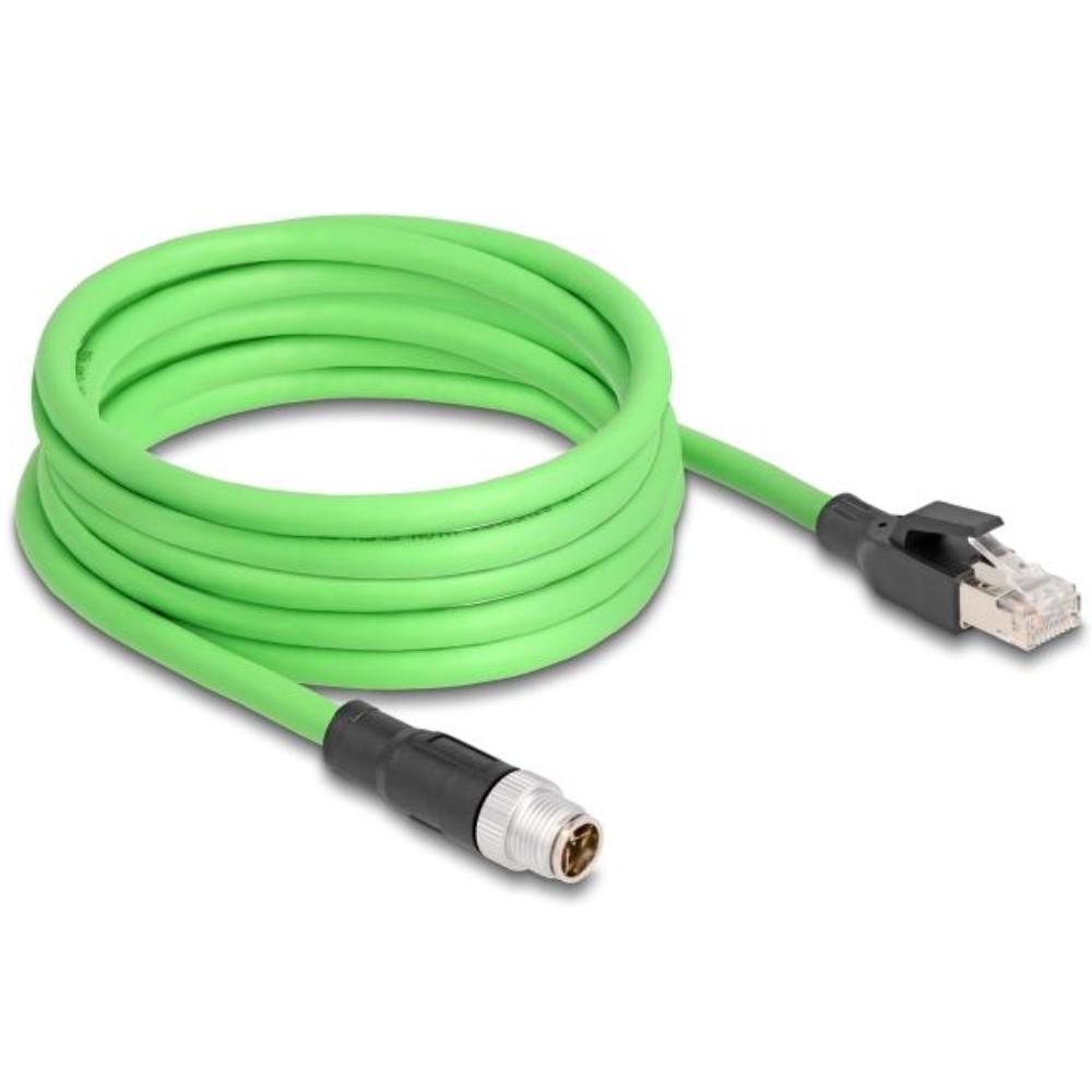 M12 naar RJ45 kabel - Delock