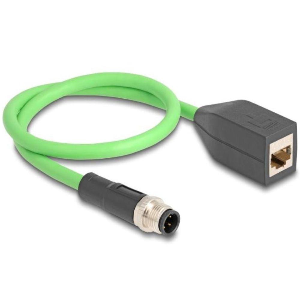 M12 naar RJ45 kabel - Delock