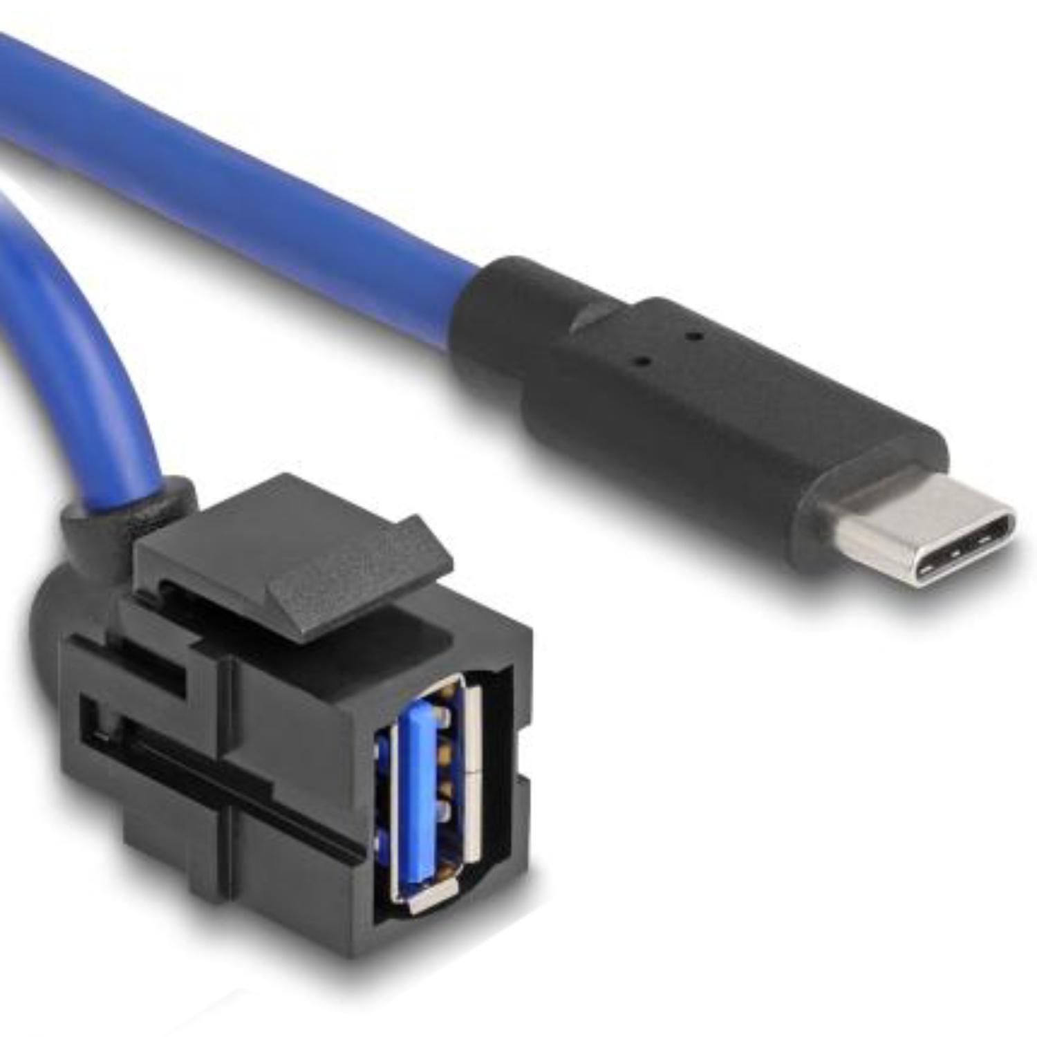 USB A naar C keystone - Delock