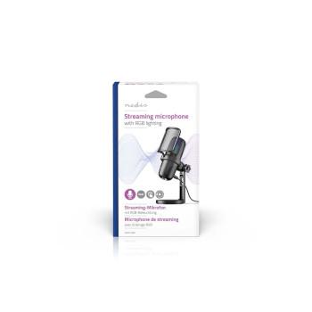 Gaming Microfoon Gebruikt voor: Desktop / Notebook USB Type-A - Nedis