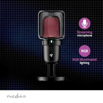 Gaming Microfoon Gebruikt voor: Desktop / Notebook USB Type-A - Nedis