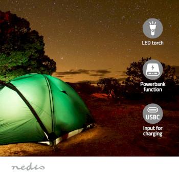 Noodradio Draagbaar Model DAB+ / FM Batterij Gevoed / Handslinger / - Nedis