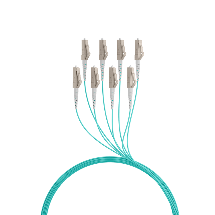 MPO to MPO Fiber Optic Cable 3M, EMSECKO 12 Cords, Connection Type B