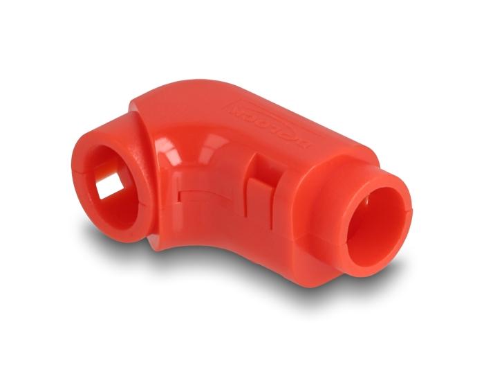 Delock Kabelclips voor het buigen, 8 stuks, rood