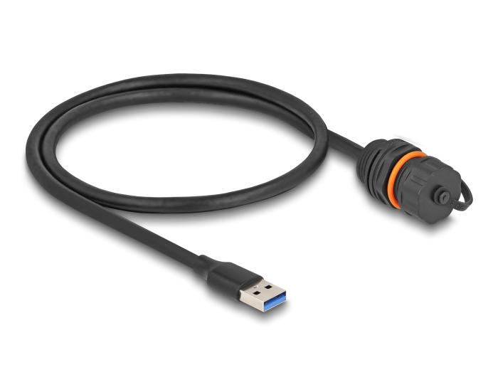 Delock USB 5 Gbps Kabel USB type-A stekker naar USB type-A inbouwbus m