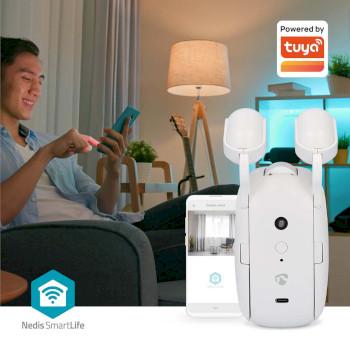 SmartLife Gordijnrobot Stangrail Horizontale gordijnen Batterij - Nedis