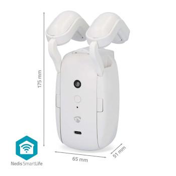 SmartLife Gordijnrobot Stangrail Horizontale gordijnen Batterij - Nedis