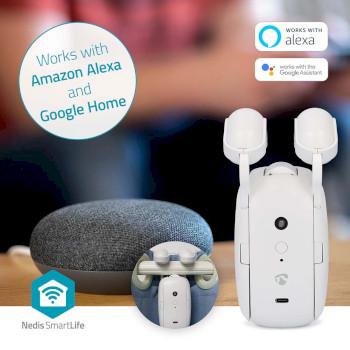 SmartLife Gordijnrobot Stangrail Horizontale gordijnen Batterij - Nedis