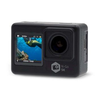 Action Cam Dubbel scherm 5K@30fps 16 MPixel Waterbestendig tot: - Nedis