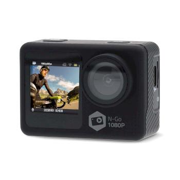 Action Cam Dubbel scherm 1080p@30fps 12 MPixel Waterbestendig tot: - Nedis