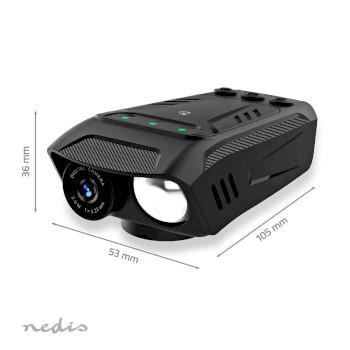 Fietscamera 1080p@30fps 2 MPixel 600 min 70 600 min Mounts - Nedis