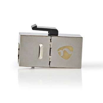 Netwerkkoppeling CAT6a / CAT7 Afgeschermd RJ45 Female RJ45 Female - Nedis