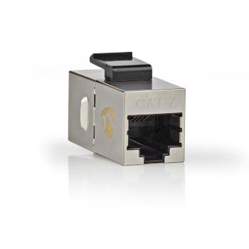 Netwerkkoppeling CAT6a / CAT7 Afgeschermd RJ45 Female RJ45 Female - Nedis