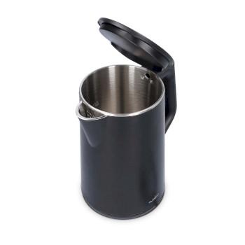 Waterkoker 1.5 l Kunststof Zwart 360 graden draaibaar Verborgen - Nedis