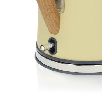 Waterkoker 1.7 l Soft-Touch Geel 360 graden draaibaar Verborgen - Nedis