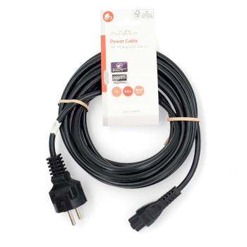 Stroomkabel Type F (CEE 7/7) Male IEC-320-C5 Recht Recht - Nedis