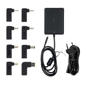 Notebook-Adapter GaN 100 W 5 / 9 / 12 / 15 / 20 V DC 3.0 / 5.0 A - Nedis