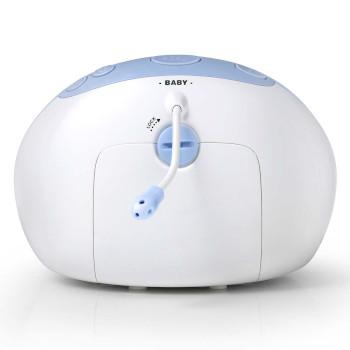 DBX-88 ECO Full Eco DECT babyfoon met display wit/blauw - Alecto