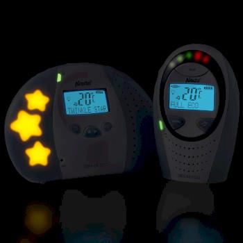 DBX-88 ECO Full Eco DECT babyfoon met display wit/blauw - Alecto