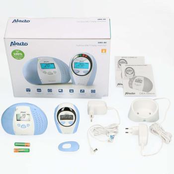 DBX-88 ECO Full Eco DECT babyfoon met display wit/blauw - Alecto