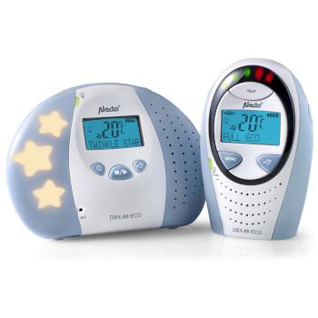 DBX-88 ECO Full Eco DECT babyfoon met display wit/blauw - Alecto