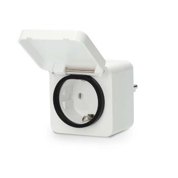 SmartLife Slimme Stekker Zigbee 3.0 IP44 Energiemeter 3680 W - Nedis