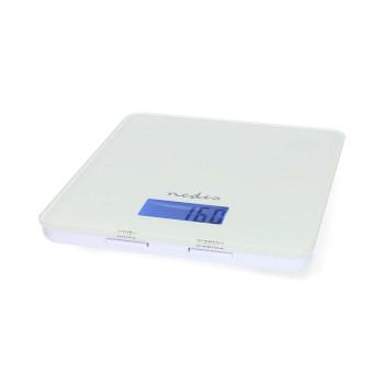 SmartLife-keukenweegschaal Bluetooth® Glas / Kunststof Wit - Nedis