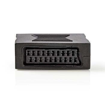 SCART-Adapter SCART Female SCART Female Vernikkeld Recht ABS - Nedis