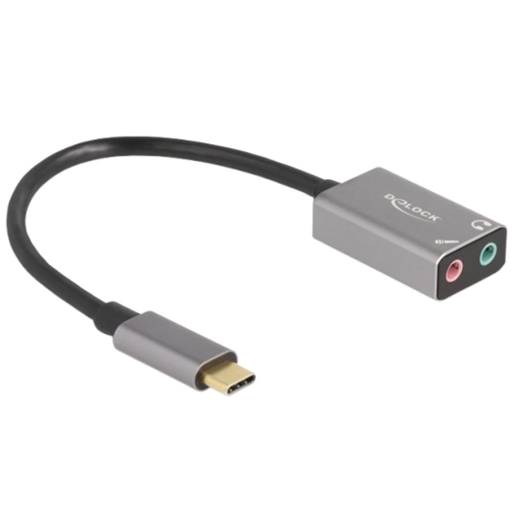 USB C naar jack adapter - Delock