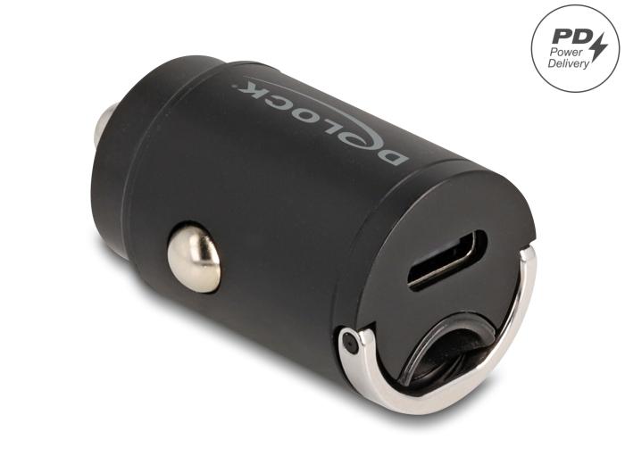 Delock Mini Autolader USB Type-C™ PD 3.0 met 30 W