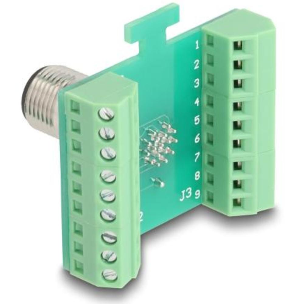 M12 transfermodule adapter - Delock