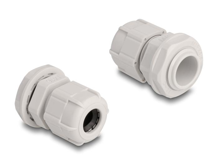 Delock Kabelwartel M16 10 stuks grijs