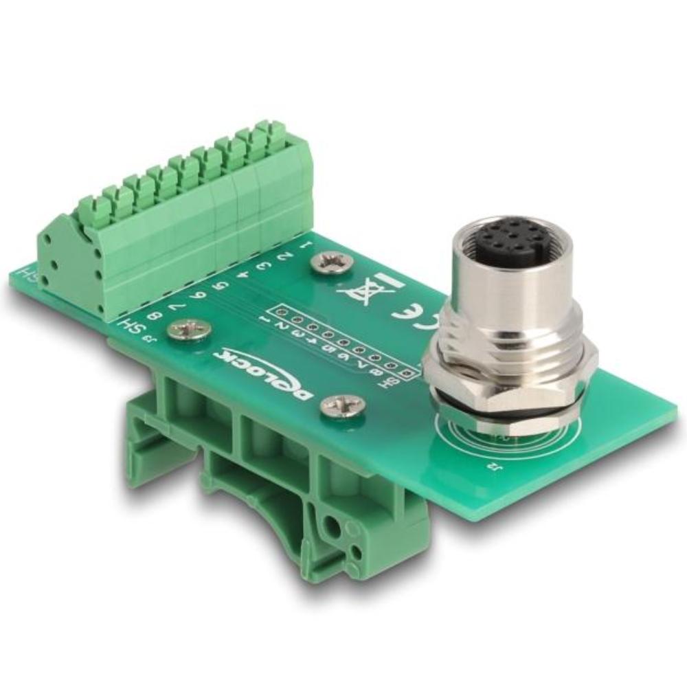 M12 transfermodule adapter - Delock