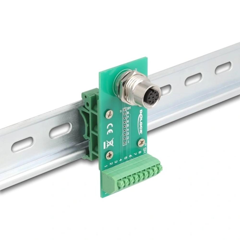 M12 transfermodule adapter - Delock