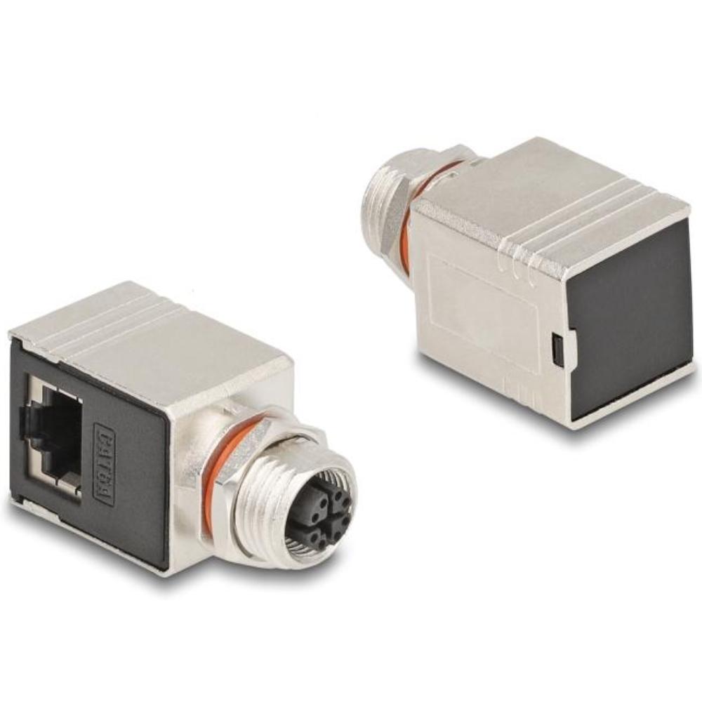 M12 naar RJ45 adapter - Delock