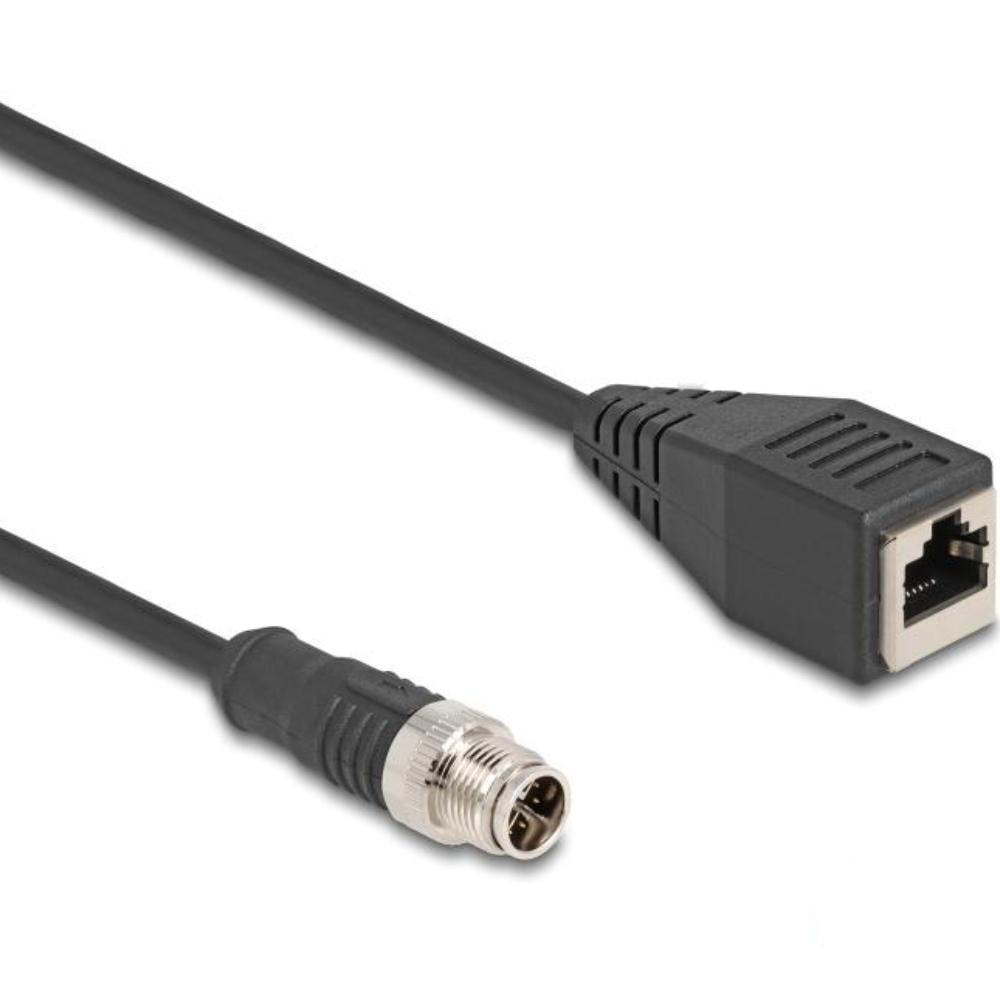 M12 naar RJ45 kabel - Delock