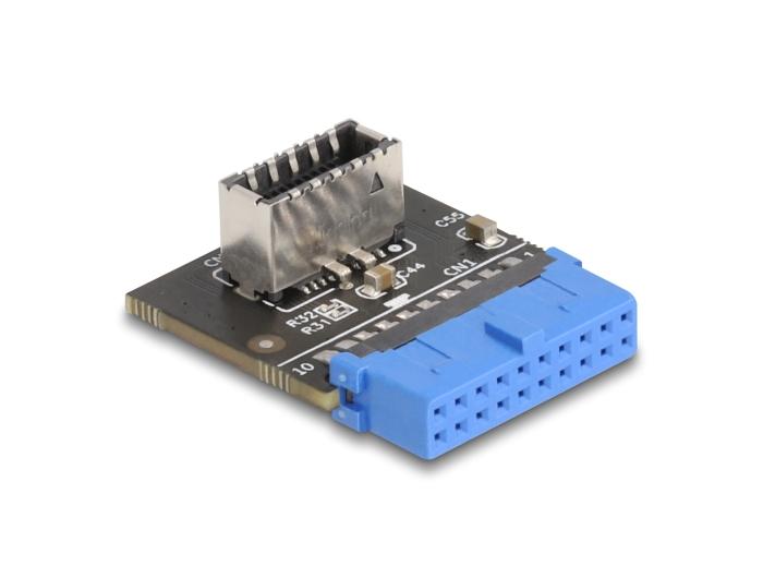 Delock USB 5 Gbps Adapter Stiftconnector naar interne USB Type-E Key A Socket