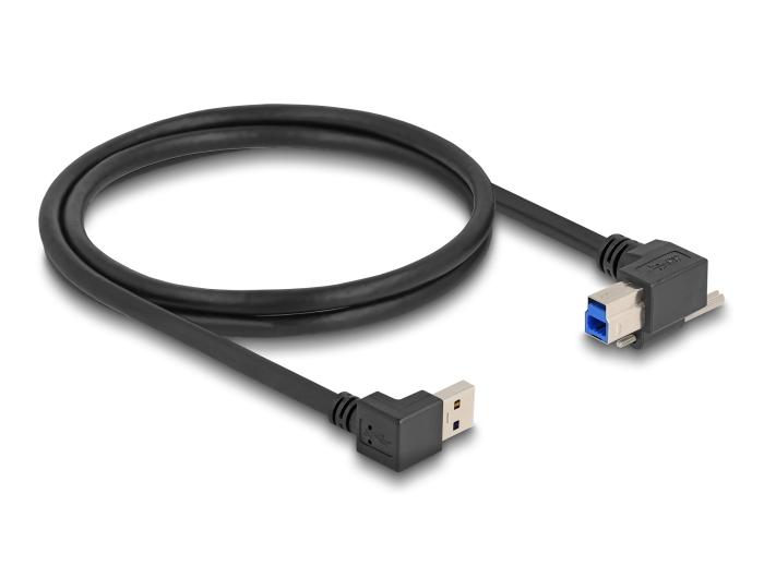Delock USB 5 Gbps Kabel USB Type-A Stekker 90 naar beneden afgeknikte naar USB
