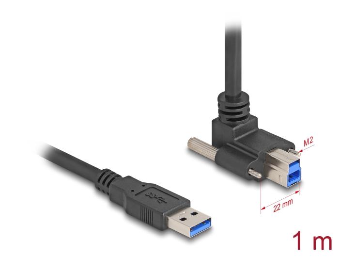 Delock USB 5 Gbps Kabel USB type-A stekker recht op USB type-B stekker met