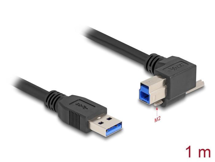 Delock USB 5 Gbps kabel USB type-A stekker rechtstreeks op USB type-B stekker met